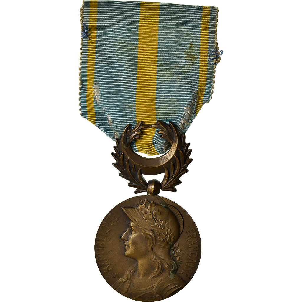 France, Médaille d'Orient, Medal, 1926, Very Good Quality, Lemaire, Bronze, 30