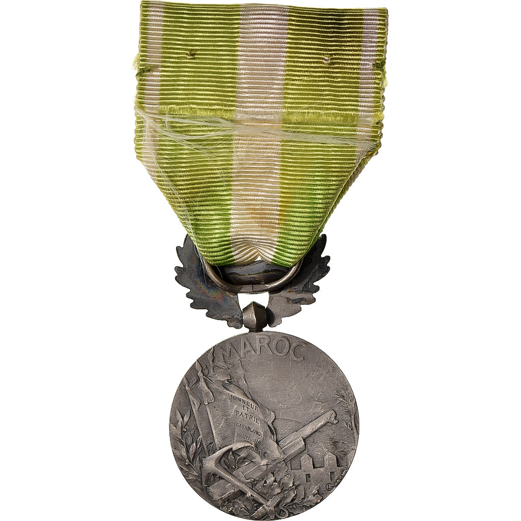 France, Médaille Coloniale du Maroc, Guerre du RIF, Medal, Excellent Quality