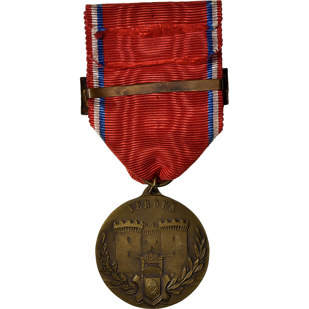 França, Verdun , On ne passe pas, WAR, medalha, 1916, Qualidade Excelente