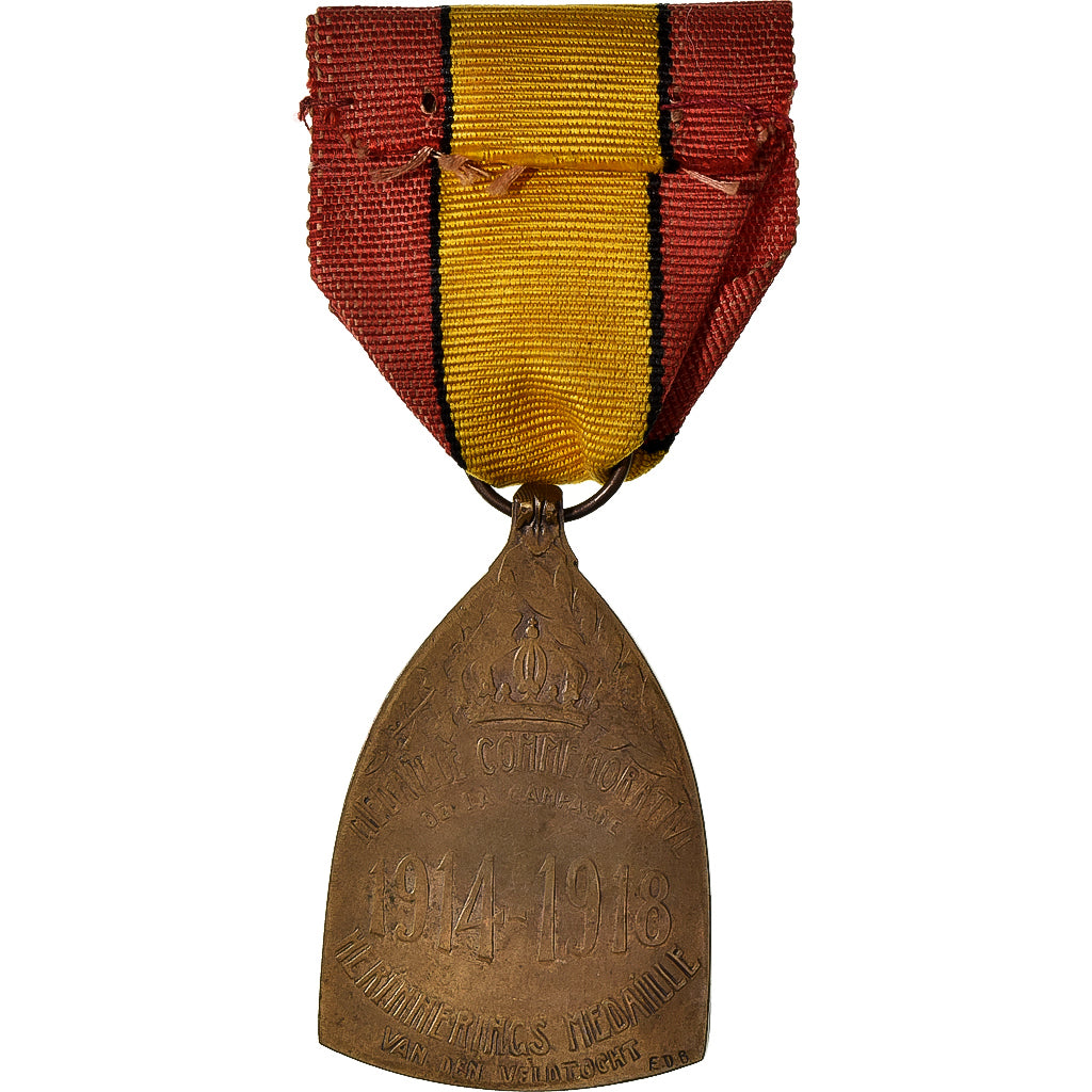 Belgia, Médaille Commémorative de la Grande Guerre, medal, 1914-1918