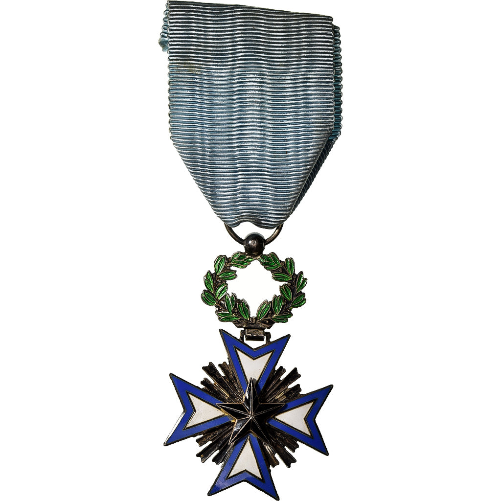 Benín, Croix de Chevalier de l'Etoile Noire, medalla, Excellent Quality, Plata