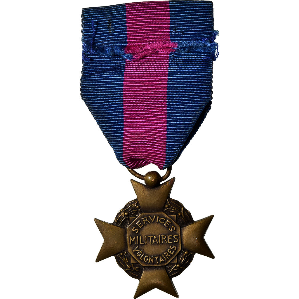 França, Services Militaires Volontaires, medalha, Qualidade Excelente, Bronze