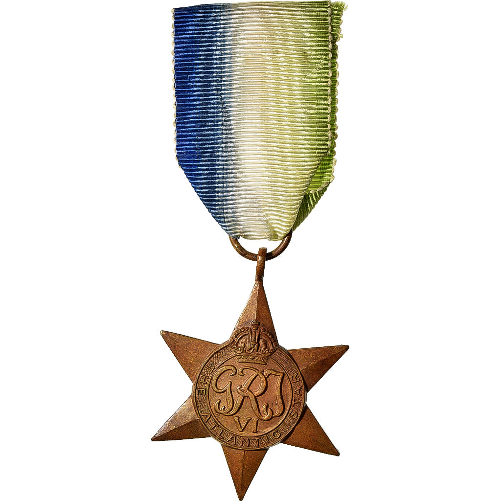 United Kingdom, The Atlantic Star, Medal, 1939-1945, Excellent Quality