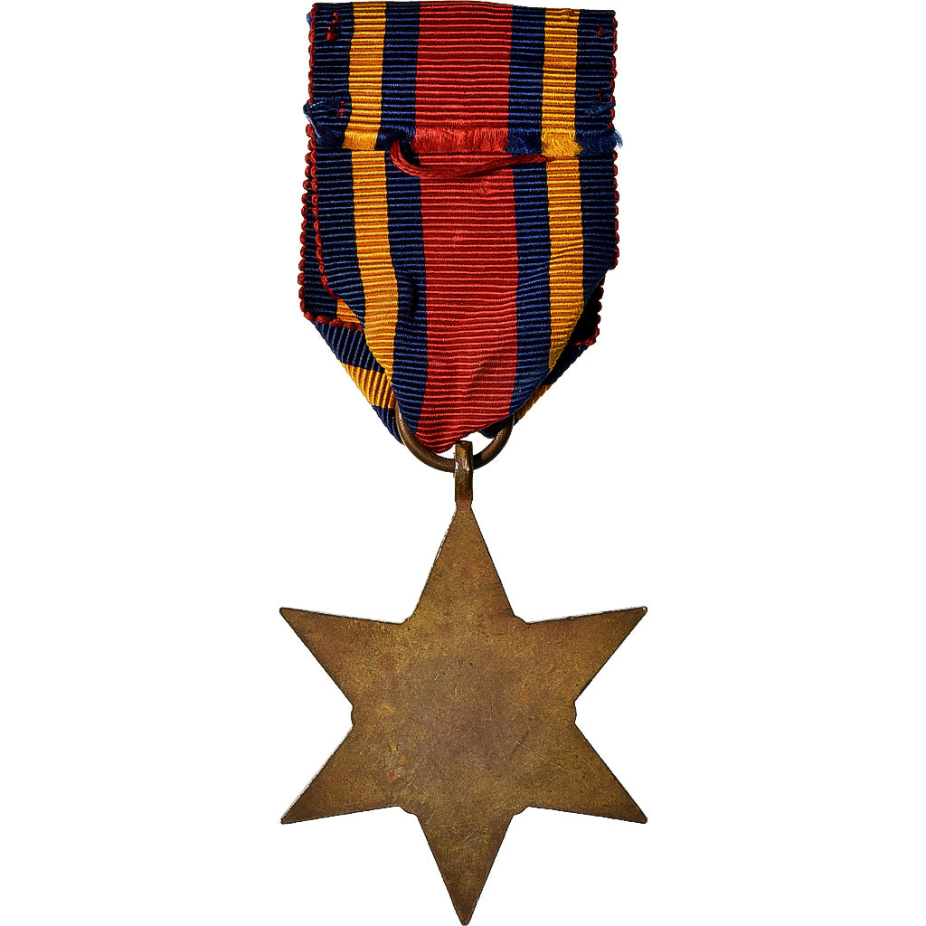 United Kingdom, Georges VI, The Burma Star, Medaille, Excellent Quality, Kupfer