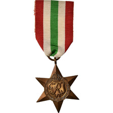 United Kingdom, Georges VI, The Italy Star, WAR, Medal, 1939-1945, Excellent