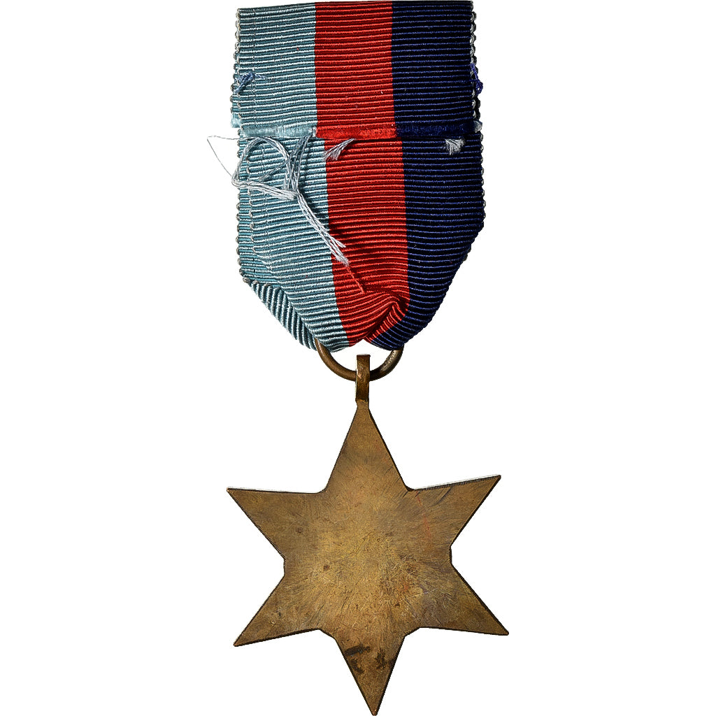 Regno Unito, War, Georges VI, medaglia, 1939-1945, star, Eccellente qualità