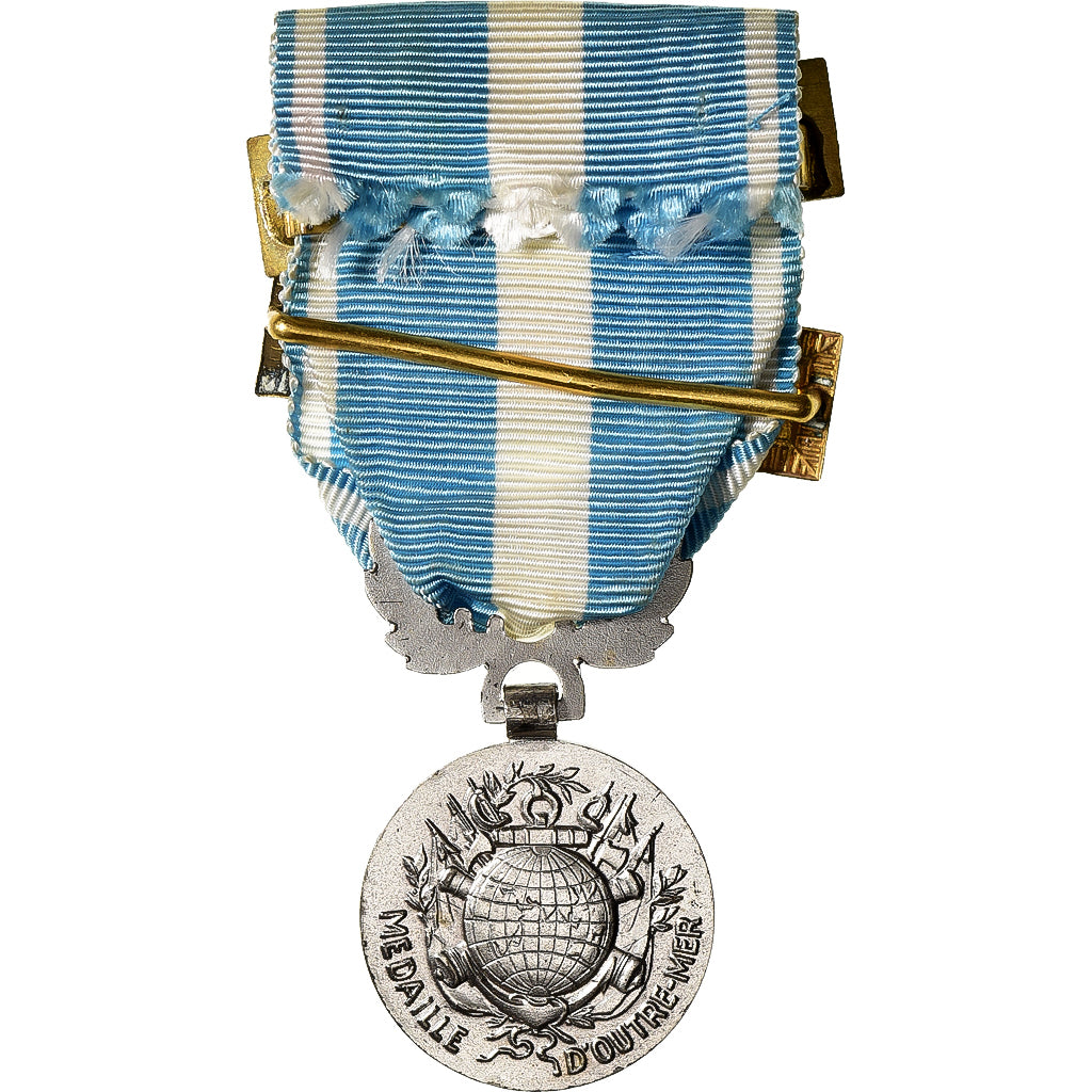 Francja, Médaille d'Outre-Mer, medal, Liban, Tchad, Doskonała jakość, Brąz