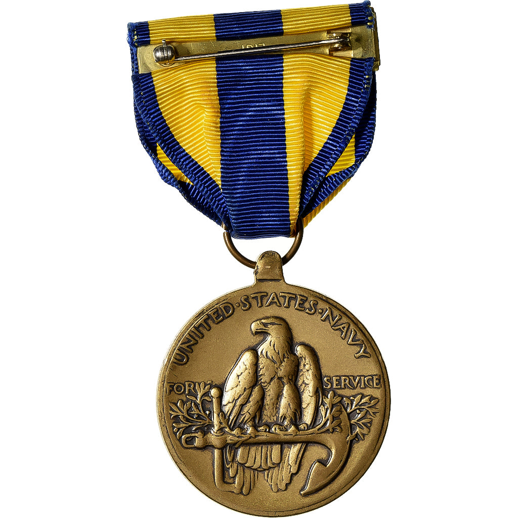 United States, Navy Service, Expedition, Medal, Excellent Quality, Bronze