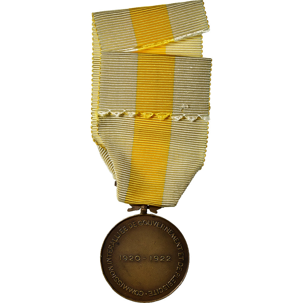 France, Haute Silésie, WAR, Medal, 1920-1922, Excellent Quality, Bronze, 30