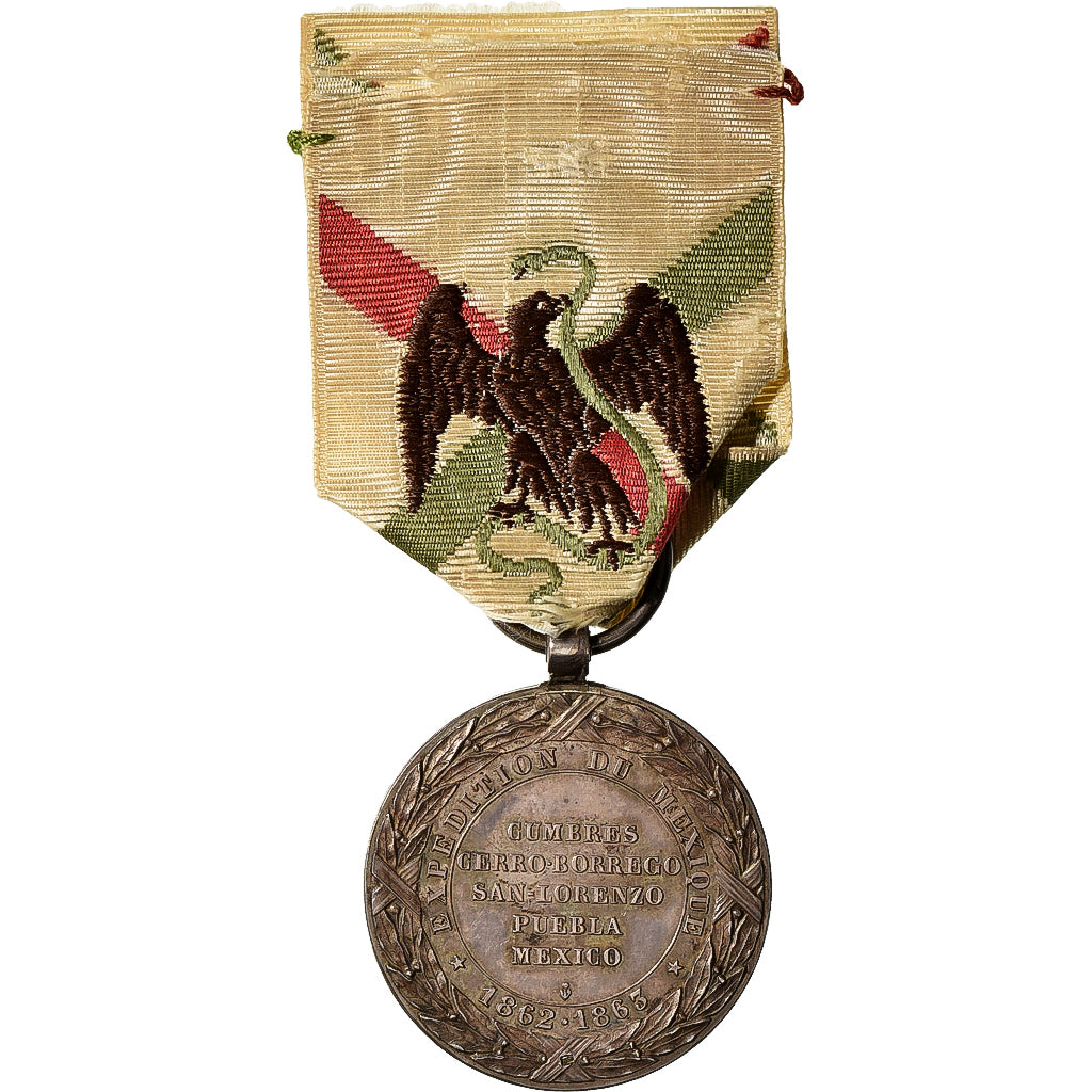 Messico, Napoléon III, Expédition du Méxique, WAR, medaglia, 1862-1863