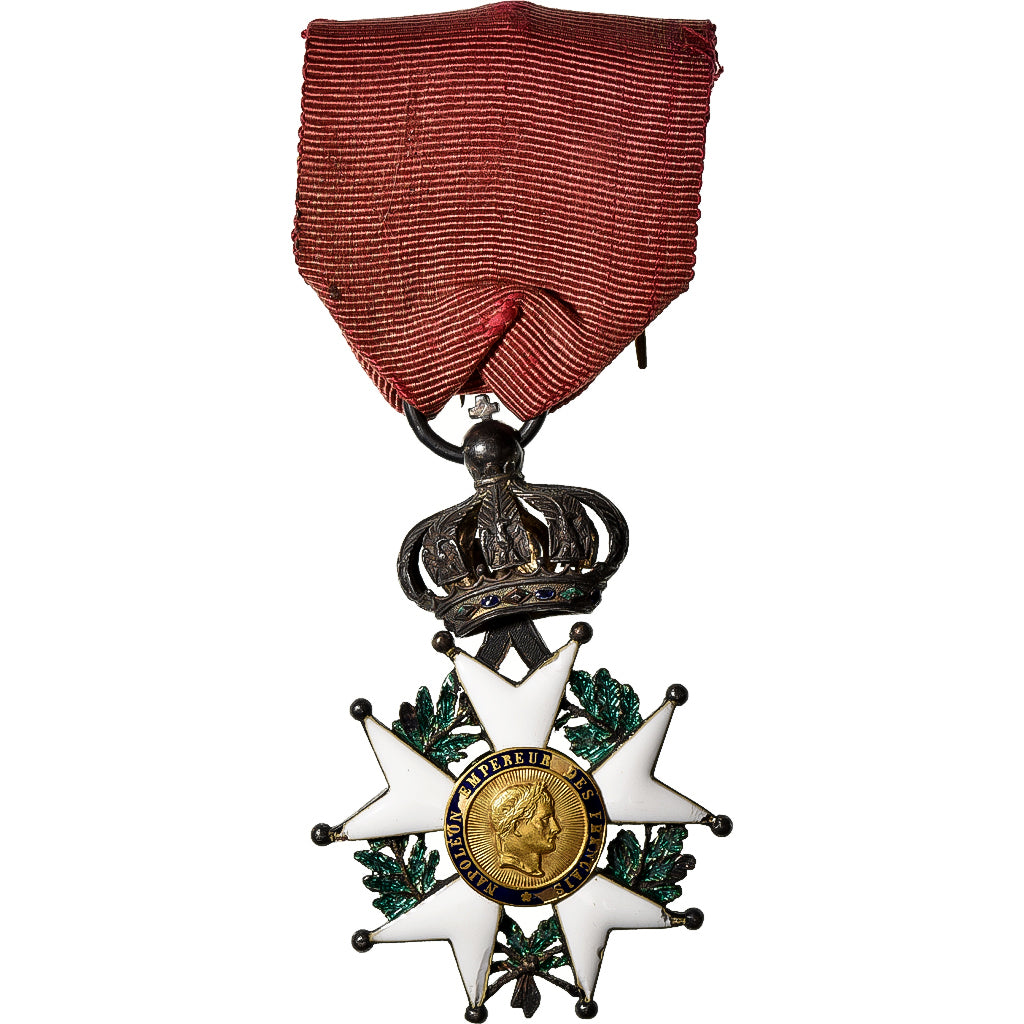 Francia, Légion d'Honneur - Second Empire, medalla, Muy buen estado, Plata, 42