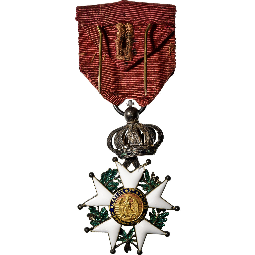 Francia, Légion d'Honneur - Second Empire, medalla, Muy buen estado, Plata, 42
