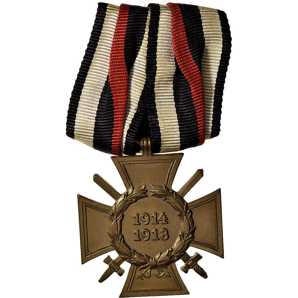 Germany, Croix d'Hindenburg, WAR, Medal, 1914-1918, Excellent Quality, Bronze