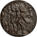Allemagne, Médaille, The Sinking of the S. S. Lusitania, 1915, Bronze, SUP