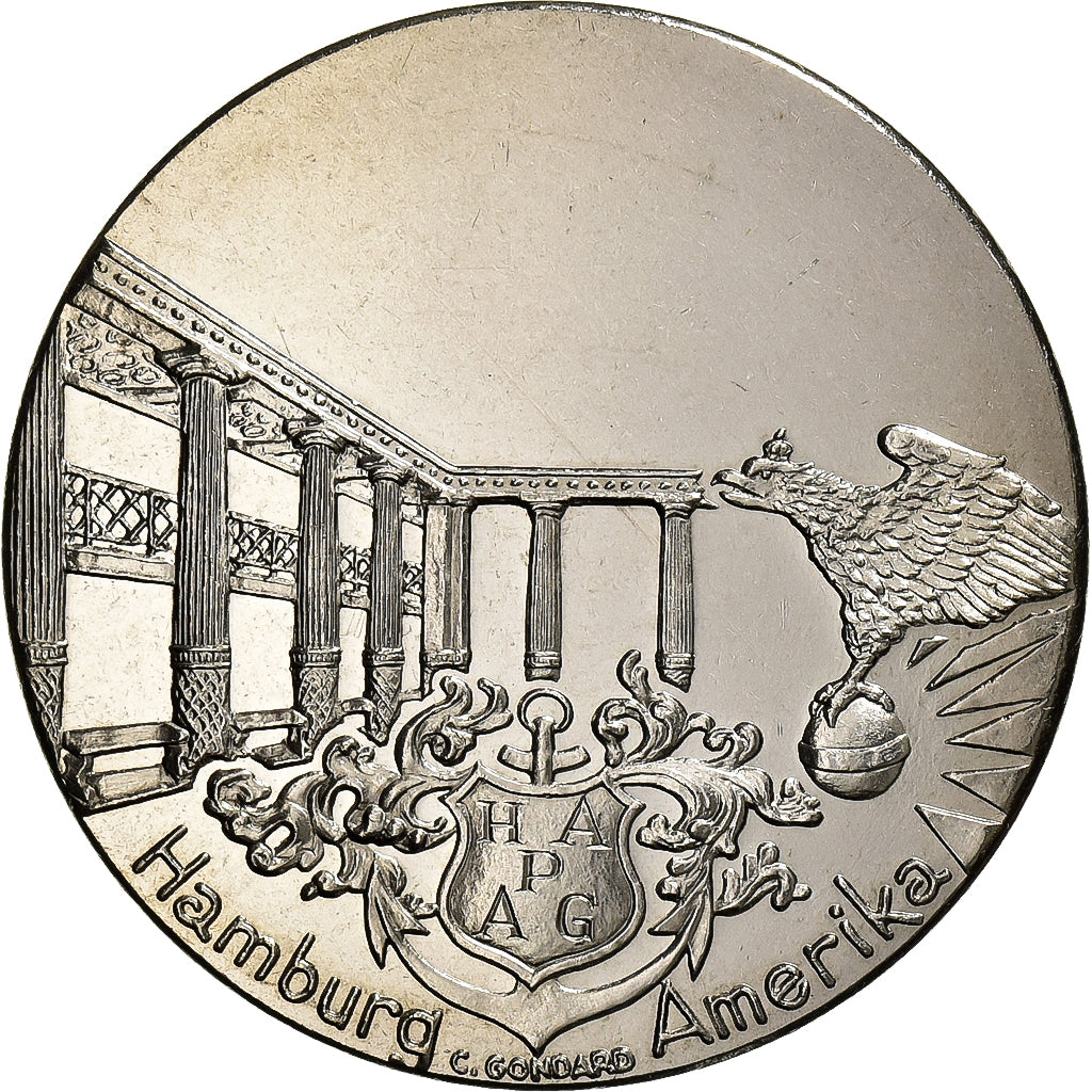 France, Médaille, Les Grands Transatlantiques, Imperator, Cupro-nickel, SPL, C.