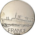 França, medalha, Les Grands Transatlantiques, France, Cobre-níquel, C.