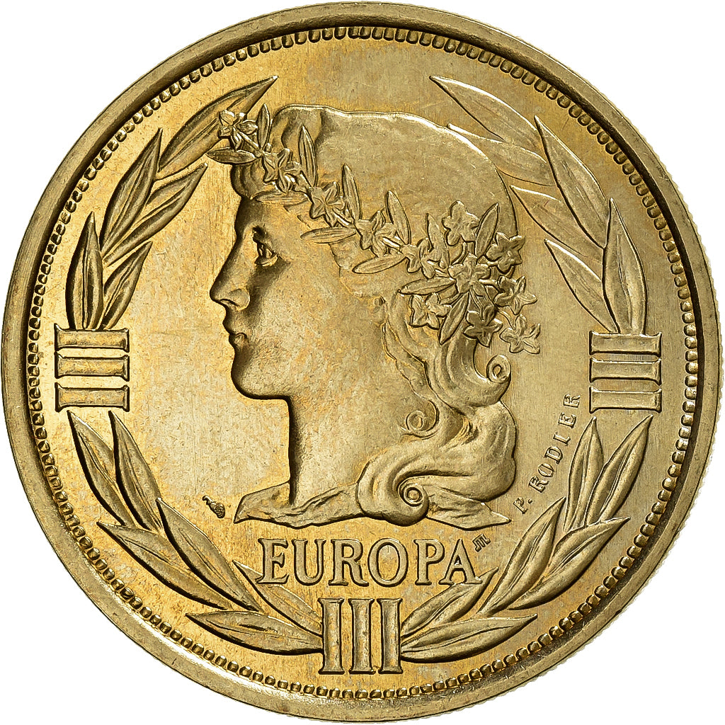 France, Médaille, Ecu Europa, Marianne, 1993, Bronze, SPL, Rodier