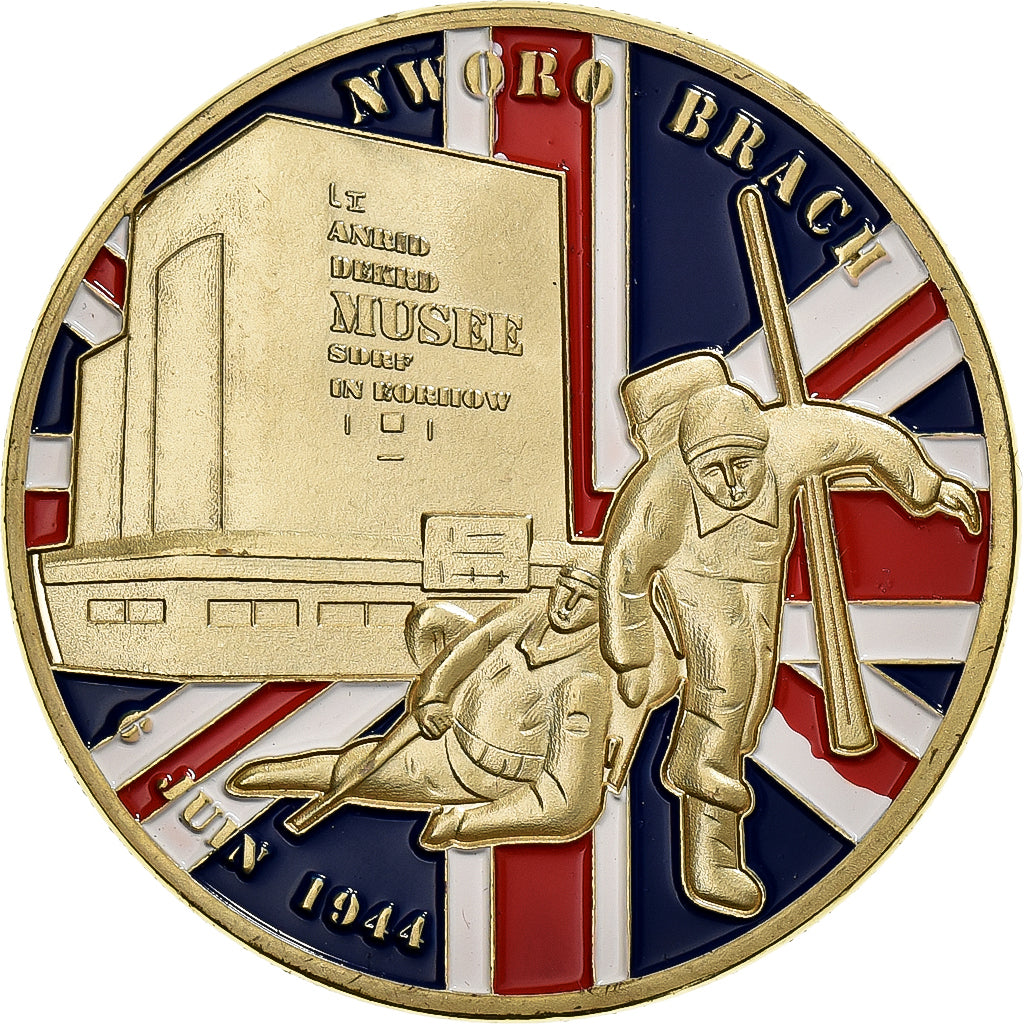 França, medalha, Bataille de Normandie - DDAY, Cuproníquel Alumínio, MS(63)