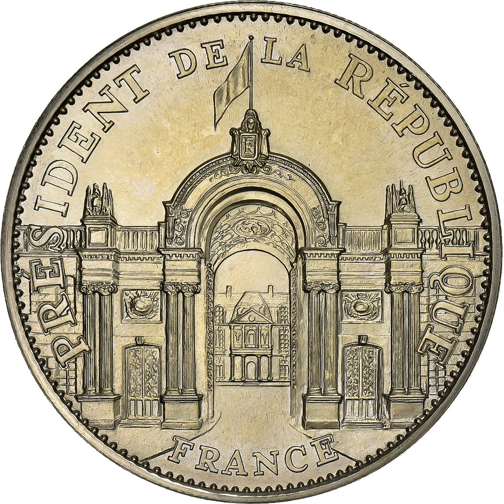Frankreich, Medaille, Les Présidents de la République, François Mitterrand
