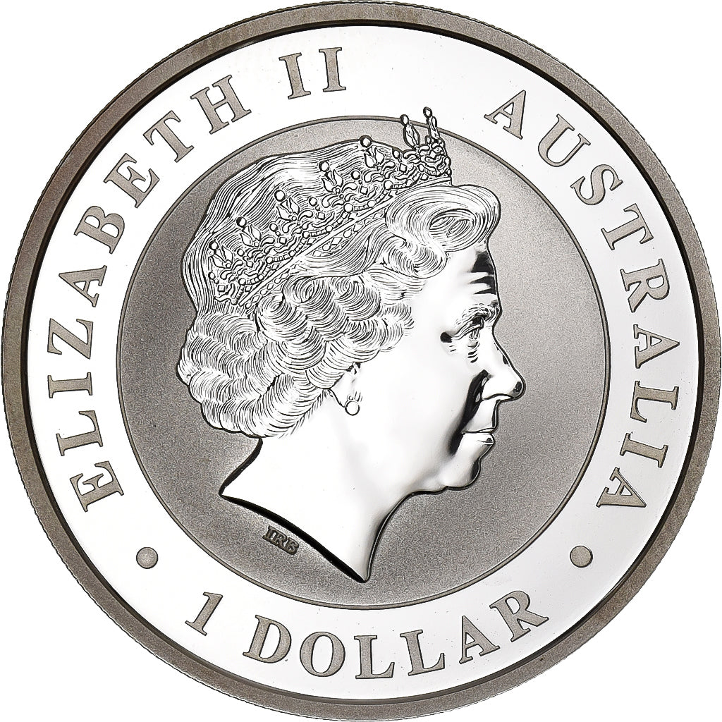 Australia, Dollar, Australian Kookaburra, 2017, Bullion, Srebro, MS(65-70)