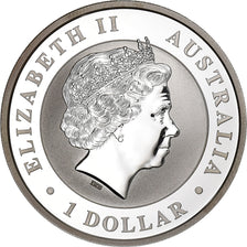 Australia, Dollar, Australian Kookaburra, 2017, Bullion, Srebro, MS(65-70)