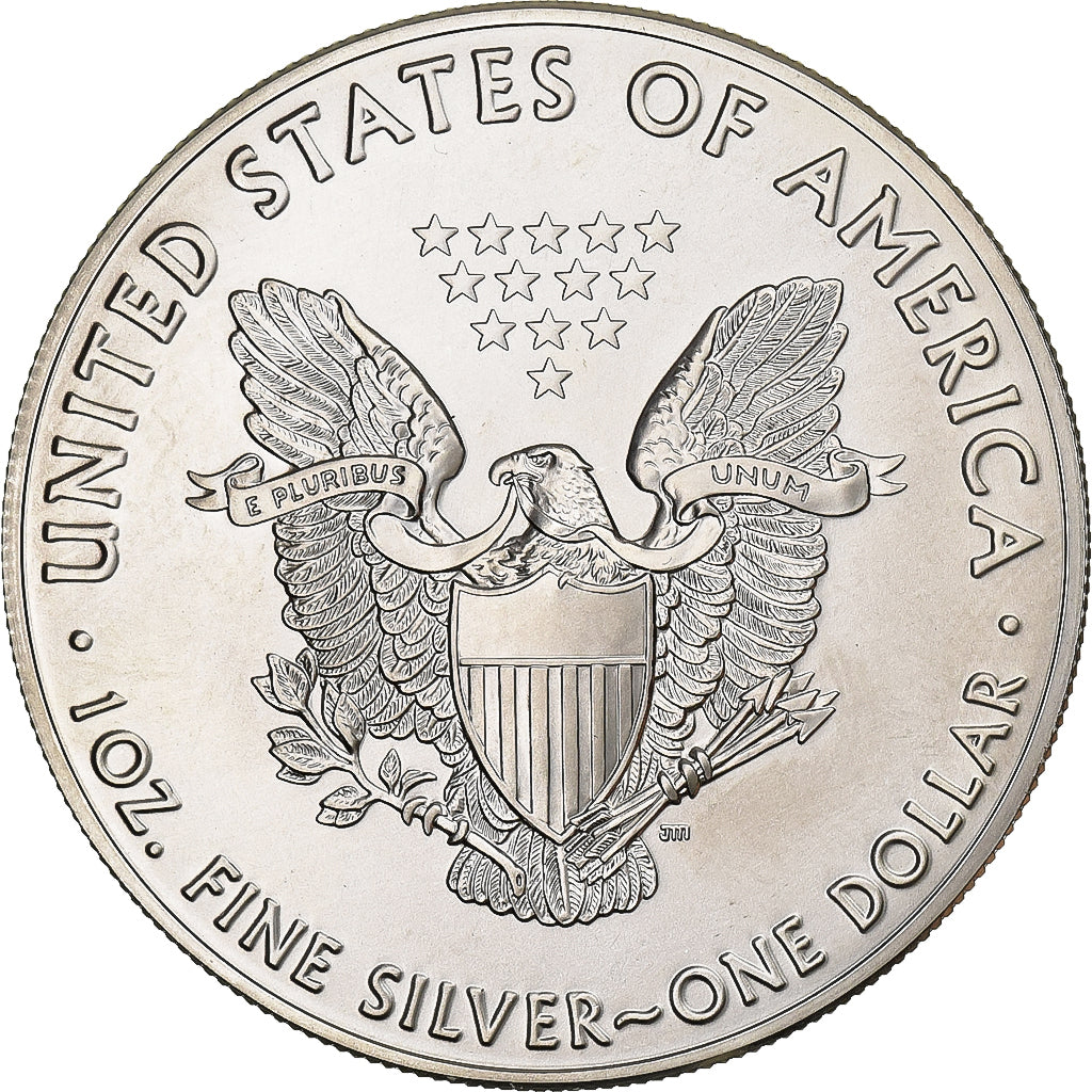 United States, Dollar, Silver Eagle, 2018, 1 Oz, Silver, MS(65-70)