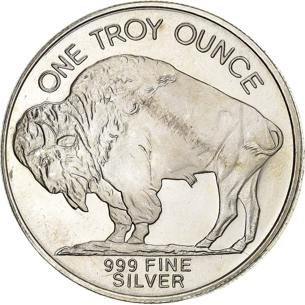 Stati Uniti, 1 Troy Ounce, Buffalo, Highland Mint, Argento, SPL+