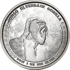 Repubblica del Congo, 5000 Francs, 2017, Paris, Argento, FDC