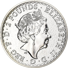 Gran Bretaña, 2 Pounds - 1 Oz, Britannia, 2017, Plata, FDC