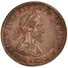 Germany, Token, Henri IV, Nuremberg, Rechenpfennig, Copper, Hans Laufer