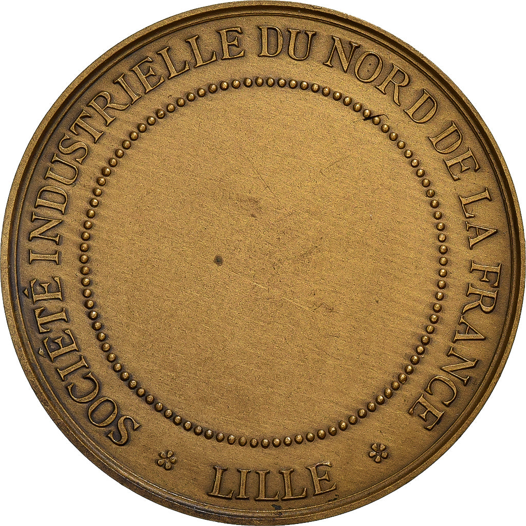 França, medalha, Société Industrielle du Nord de la France, Lille, Bronze