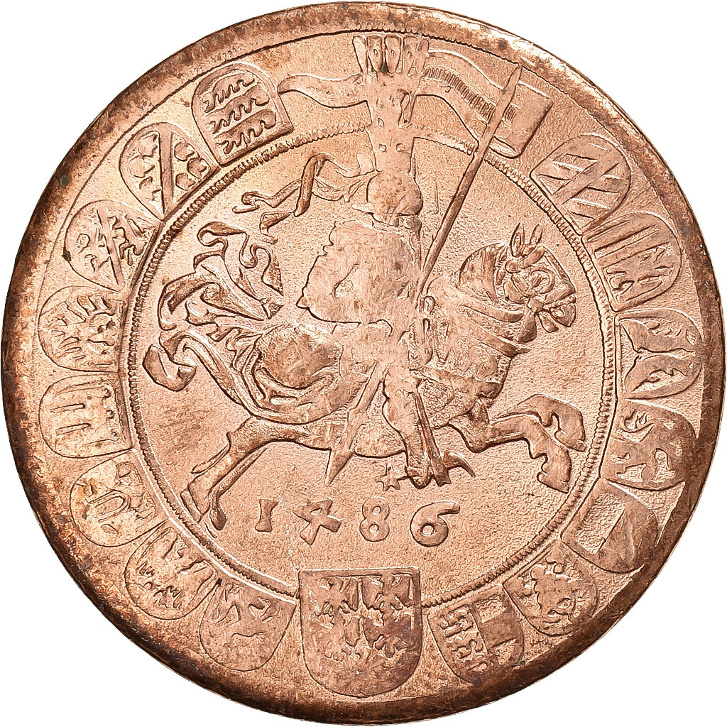 Austria, Token, Reproduction, Guldiner, Thaler de Sigismond du Tyrol, 1986