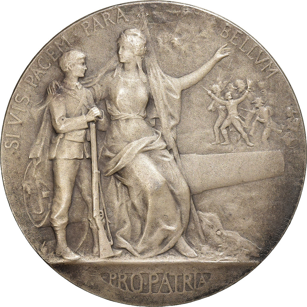 Francia, medalla, Préparation Militaire, Prix du Ministre de la Guerre, Plata