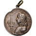 France, Medal, Jeanne d'Arc écoutant les Voix, Silvered bronze, Bargas