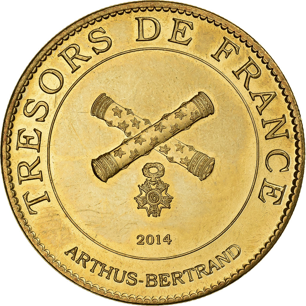 França, Token, Eco-Zoo des Sables d'Olonne, 2014, Cuproníquel Alumínio