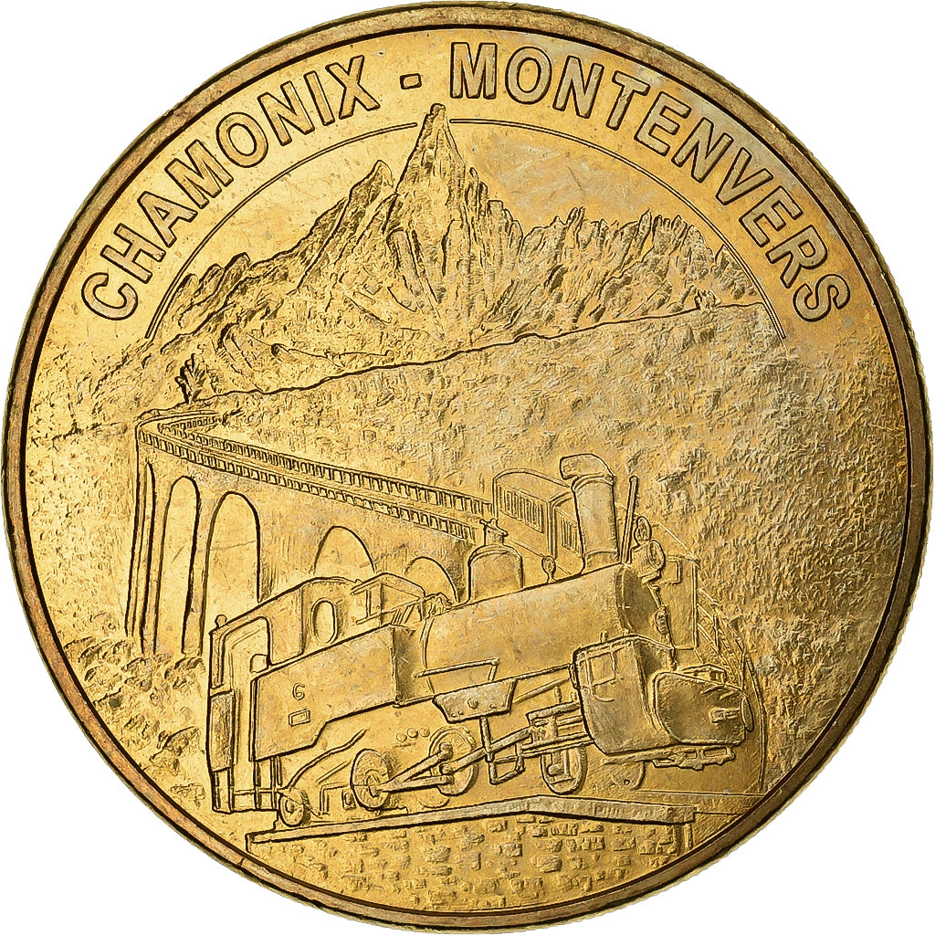 France, Token, 74/ Chamonix-Montenvers - Locomotive, 2013, Copper-nickel