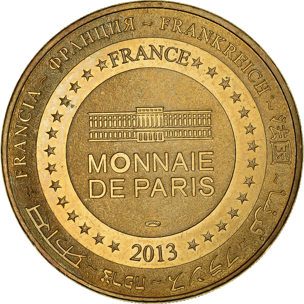 France, Token, 74/ Chamonix-Montenvers - Locomotive, 2013, Copper-nickel