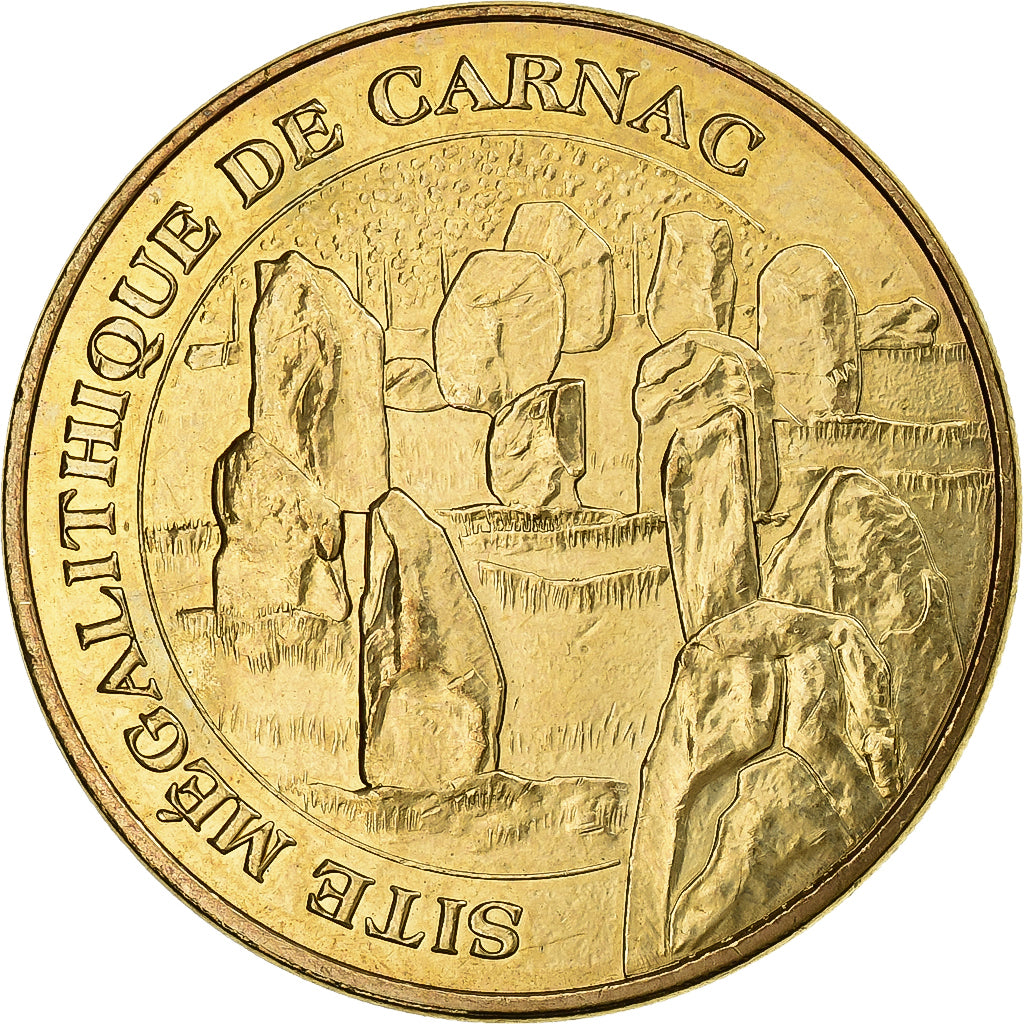 France, Jeton, Carnac - Les alignements n°3, 2014, Cupro-nickel Aluminium, SUP