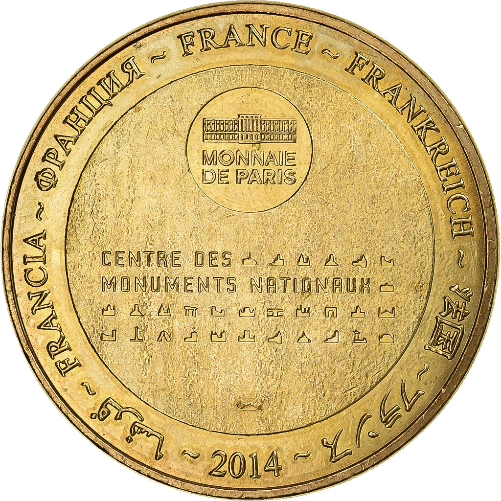 France, Jeton, Carnac - Les alignements n°3, 2014, Cupro-nickel Aluminium, SUP