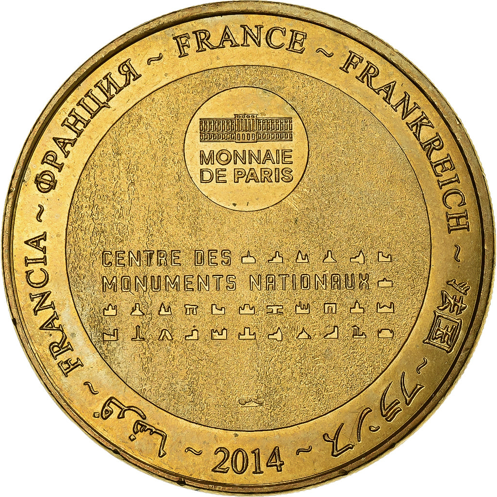 France, Token, 29/ Cairn de Barnenez, 2014, Copper-nickel Aluminium, Monnaie de