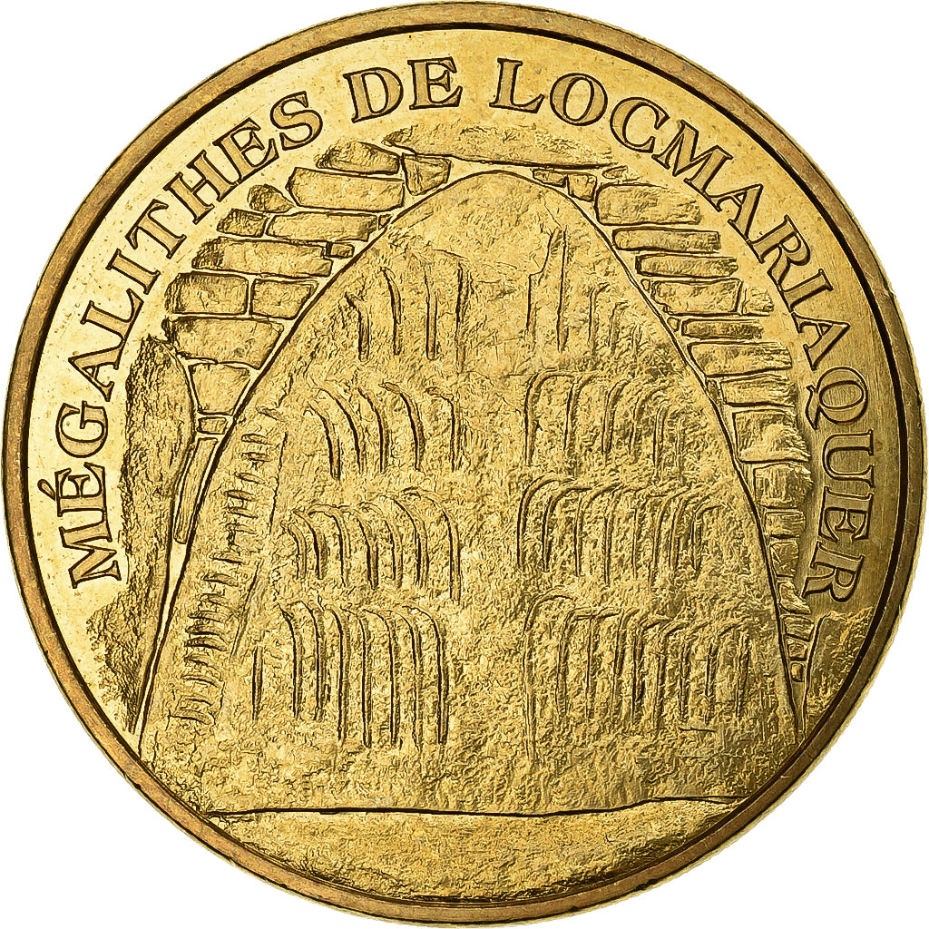 France, Token, Locmariaquer - Mégalithes, 2014, Copper-nickel Aluminium, MDP