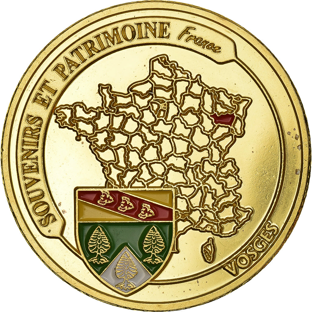 Frankreich, betaalpenning, Les Vosges, Niort, Copper-nickel Aluminium, VZ