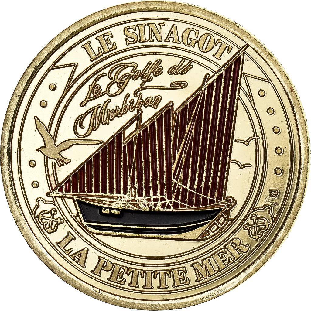 Frankreich, betaalpenning, 56/ Golfe du Morbihan, Copper-nickel Aluminium, VZ