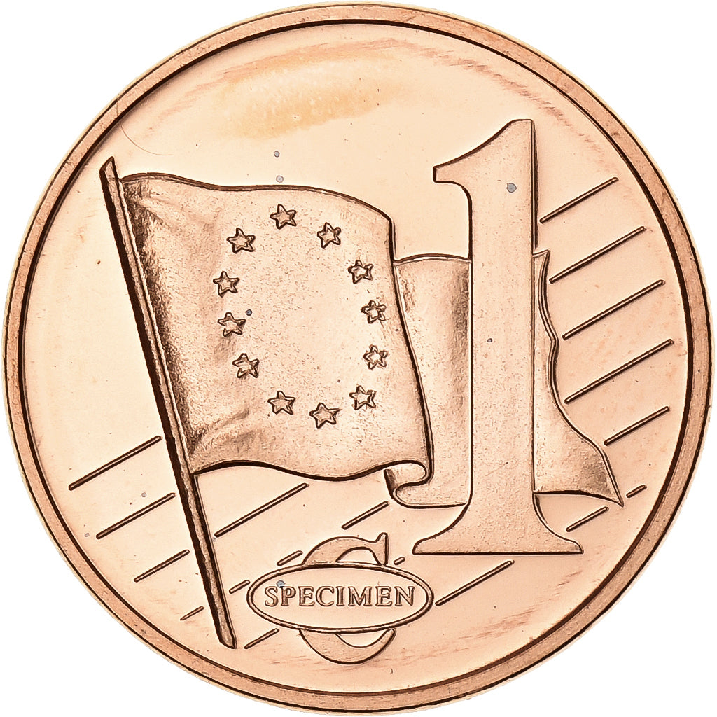 PAŃSTWO WATYKAŃSKIE, medal, 1 C, Essai-Trial Benoit XVI, 2008, Miedź, MS(63)