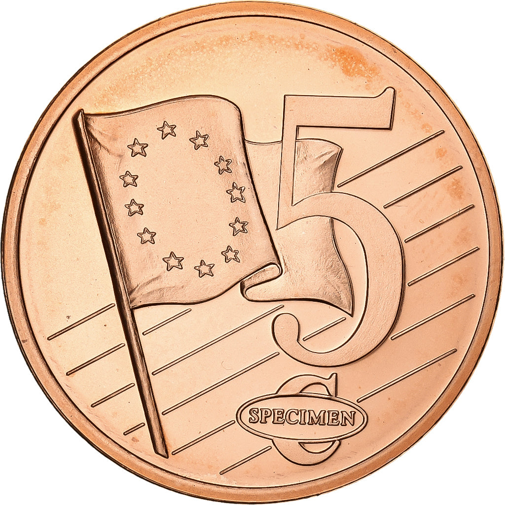 PAŃSTWO WATYKAŃSKIE, medal, 5 C, Essai-Trial Benoit XVI, 2008, Miedź