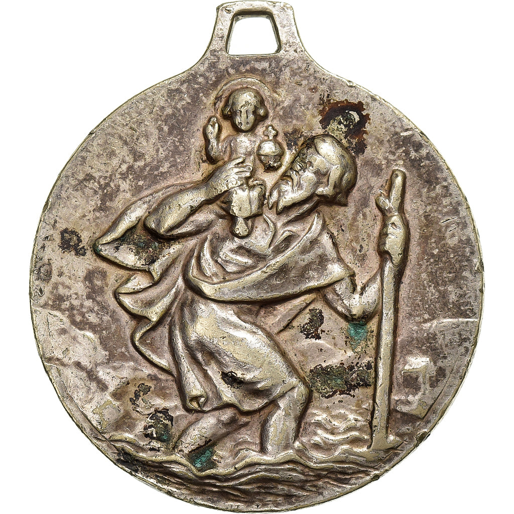 França, medalha, Notre-Dame de la Peinière, Bronze Prateado, EF(40-45)