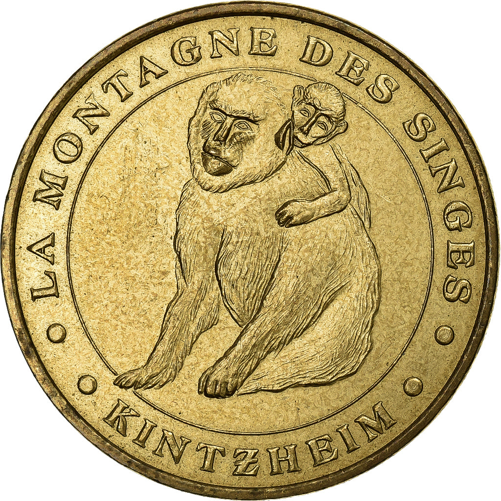 France, Token, Kintzheim -  Montagne des Singes n°3, 2005, Copper-nickel