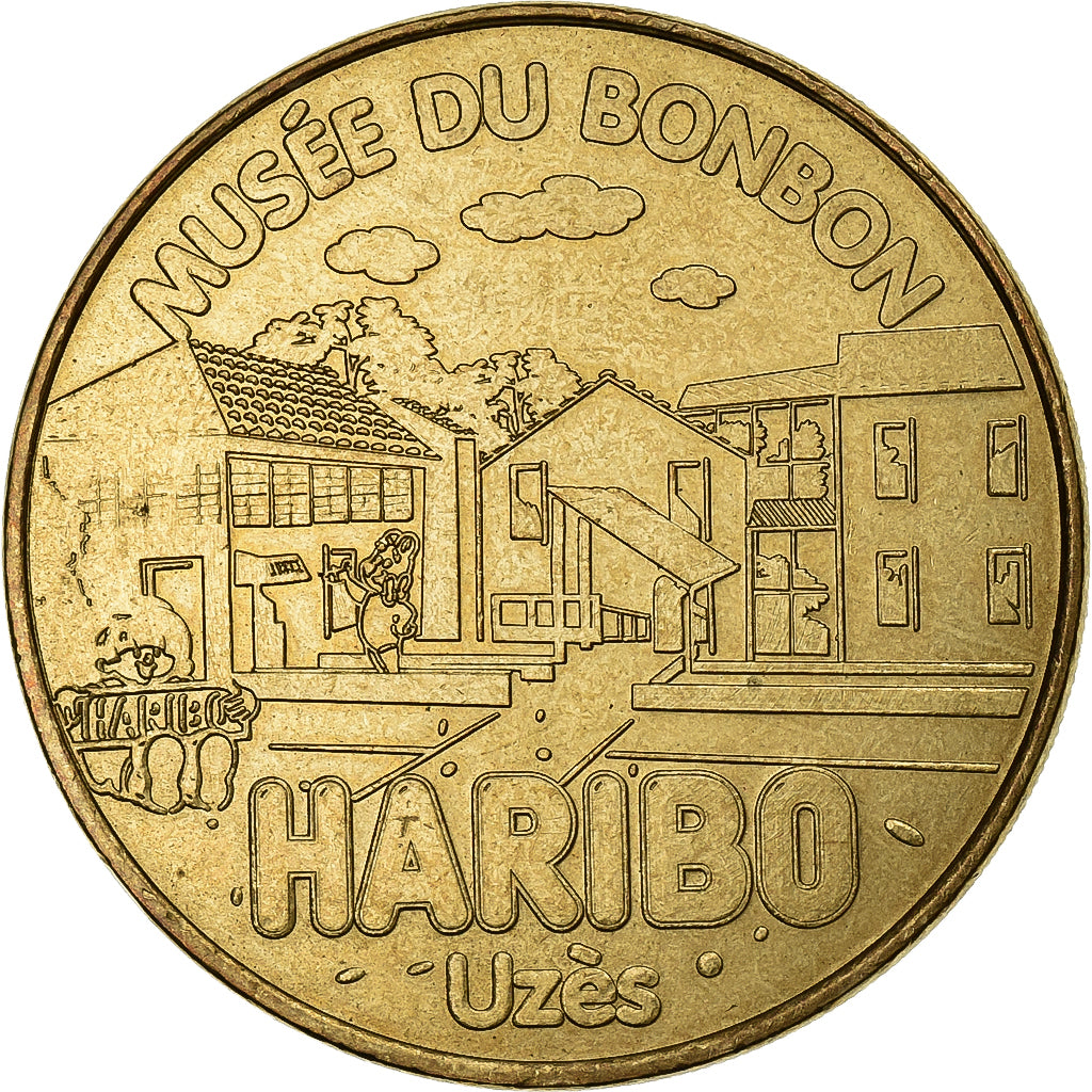 France, Token, Uzès -  Haribo n°7, 2010, Copper-nickel Aluminium, MDP