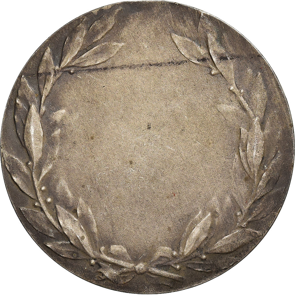 France, Medal, Chiens, Société Canine, Silvered bronze, Cariat, EF(40-45)