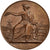 France, Medal, Comice agricole de Lille, 1853, Copper, Lecomte, AU(55-58)